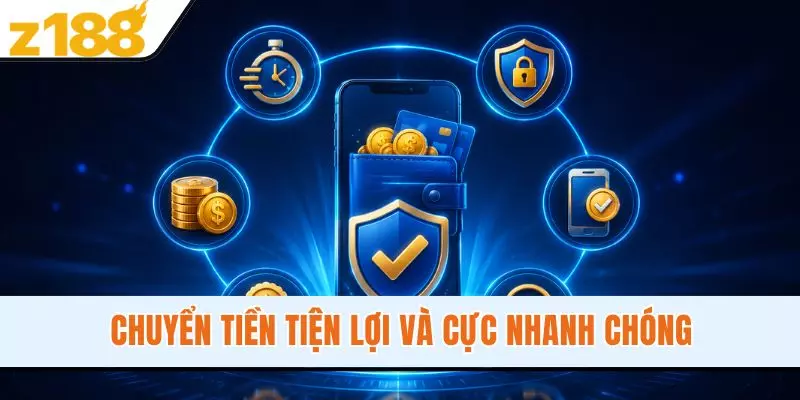Chuyển tiền tiện lợi và cực nhanh chóng